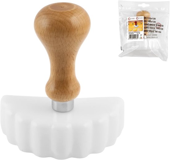 ELETTRO CENTER Pasta cutter, Hout, Wit, Art.386 - ShopVlot van ELETTRO CENTER