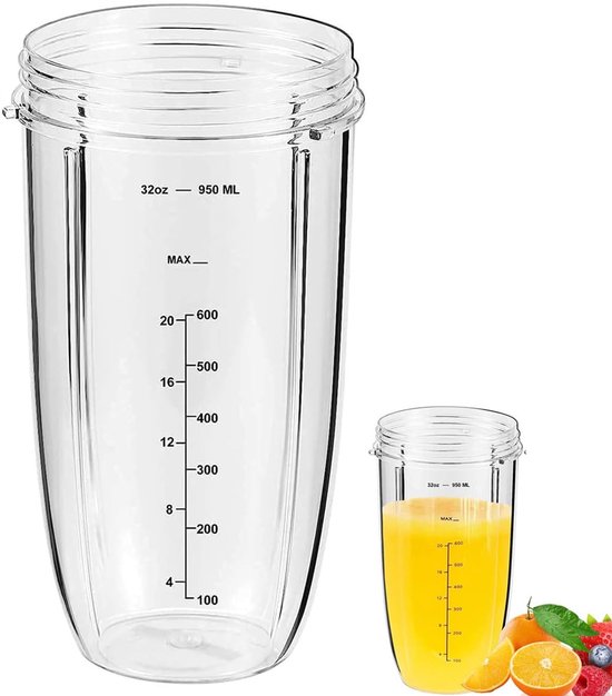 Elzusha - 32OZ Juicer Cup voor NutriBullet Mixer van Elzusha