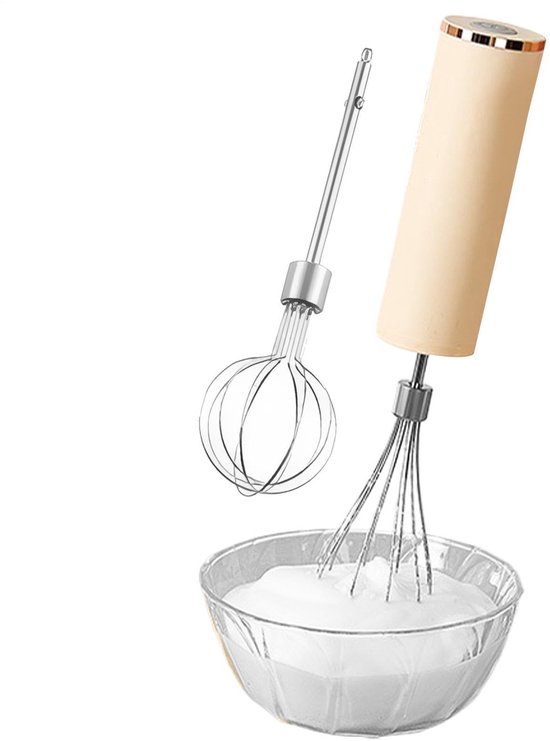 Elzusha - Draadloze Elektrische Handmixer voor Koken en Bakken