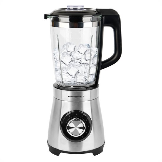 Emerio Blender 1.75L - 1000W Smoothie Maker met 5 Snelheden en Glazen Kan - RVS Messen en Vaatwasmachinebestendig - Blender-to-Go - BL-126794 van Merkloos