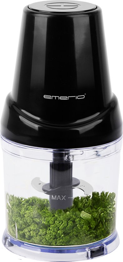 Emerio Hakmolen - Elektrische Food Chopper - 500ML - 400 W - MC-132890 Zwart