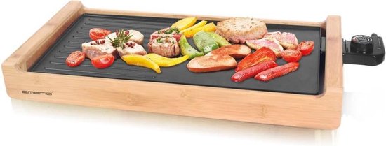 Emerio TG-110281.1 - Bak- en grillplaat - 46x23 cm
