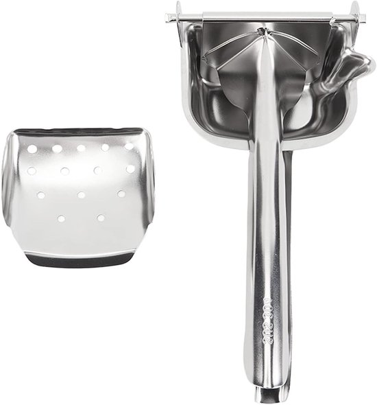 Ergonomische Citrus Juicer van 304 RVS - Handpers voor Citroenen en Limoenen - Ideaal voor Thuis en Kantoor, Makkelijk Schoon te Maken