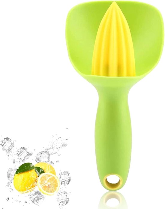 Ergonomische Mini Juicer Handpers voor Thuisgebruik, Ideaal voor Verse Sapbereiding en Keukenaccessoires (Groen)