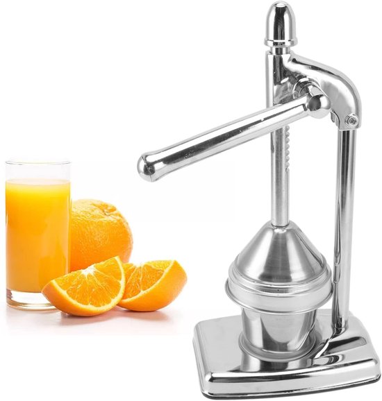 Ergonomische Rubber Handgreep - Voedselveilige Handpers voor Thuisgebruik - Fruitpers met Orange Pinch Principe van Merkloos