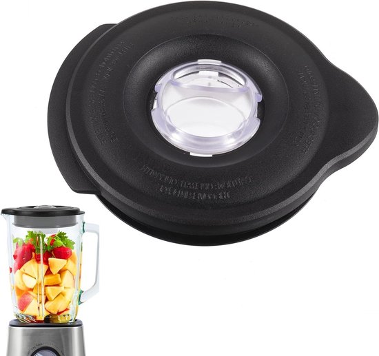 Ersatzdeksel voor 6-Bags-Mixer, Veiligheidsglas-Bescherming, Compatibel met Pro 1200 en Classic Series, Ideaal voor Keukenaccessoires en Mixers van Merkloos