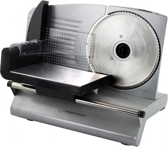 Esperanza elektrische snijmachine ''Mortadella'' 2 snelheden RVS