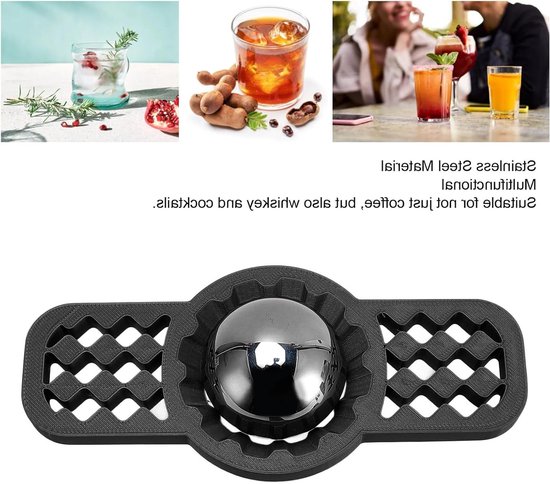 Espresso Koelbal van RVS voor Perfecte Espresso - Koeltool voor Koffie, Koffie Accessoires en Barista Benodigdheden