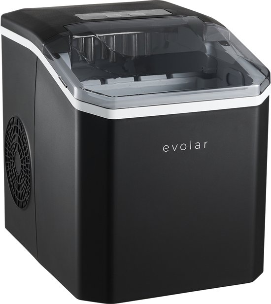 Evolar Bullet IJsblokjesmachine - Holle Bullet IJsblokjes - Zwart