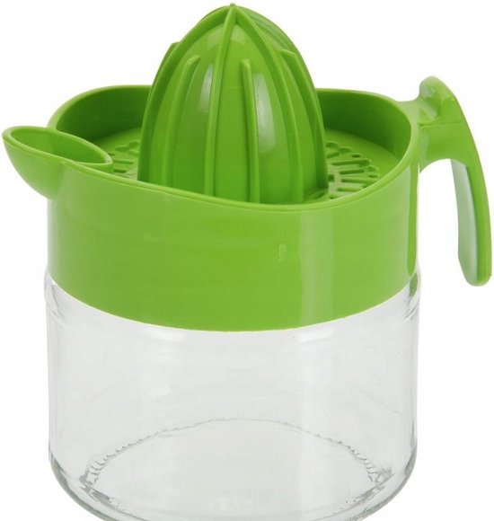 Excellent Houseware - Citruspers - 300ml - Glas - Groen van Merkloos
