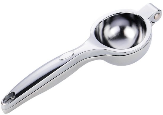 EXCITAT Handpers - Citroenpers - Fruitpers - Duurzaam - voor Bars, Keukens, Restaurants - Zilver