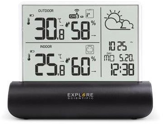 Explore Scientific WSH4501 Zwart LCD
