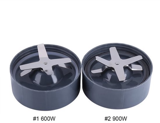 Extractor Blade Vervanging - RVS Cross Blade - Geschikt voor 600/900W Blender - Hoogwaardige Kwaliteit - Duurzaam Ontwerp - Efficiënte Mixresultaten - Blender Mes