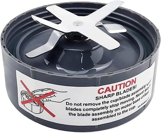 Extractorblad - Blender Mes - Smoothies Maken - Roestvrij Staal - 600W 900W van Merkloos