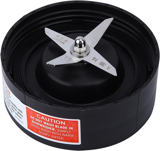 Extractorblad - Blendermes Onderdeel - Krachtig Blenden - Roestvrij Staal - One Size van Merkloos