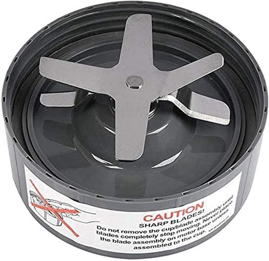 Extractorblad - Reservemes - Smoothies Maken - Roestvrij Staal - Standaard - Grijs van Merkloos