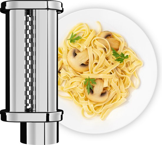 Fentic Fettuccine Snijder - Pasta Snijder Geschikt voor Fentic SM-1504P en SM-1504BM - RVS Elektrische Pasta Snijder - Verstelbaar 8 Standen van Merkloos