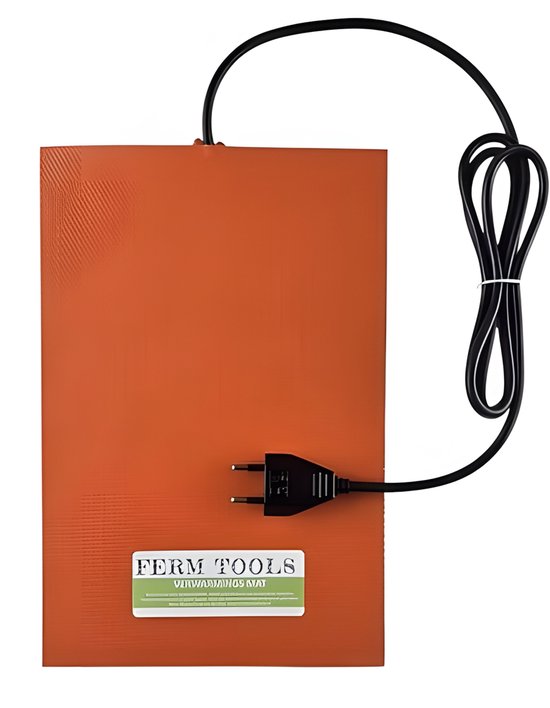 FERM warmtemat voor fermentatiekast - 100watt verwarmingsmat voor temperatuurcontroller - krachtige warmtemat voor bv koji of tempeh fermentatie van Merkloos