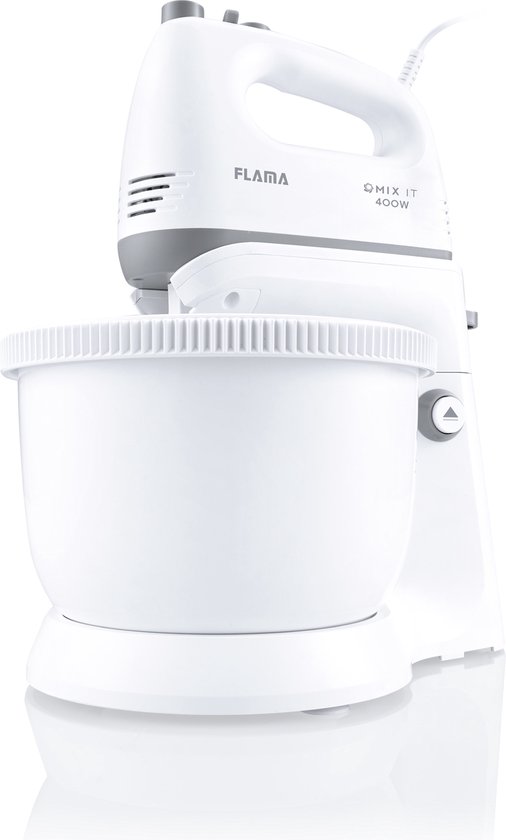 Flama 1417FL Staande mixer 400 W Wit van Flama