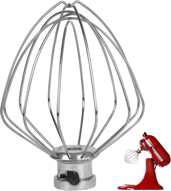 Flex Edge Beater voor 4.5-5 Quart Tilt Head Mixers - Vervangingsonderdeel voor Bakmixers en Keukenaccessoires