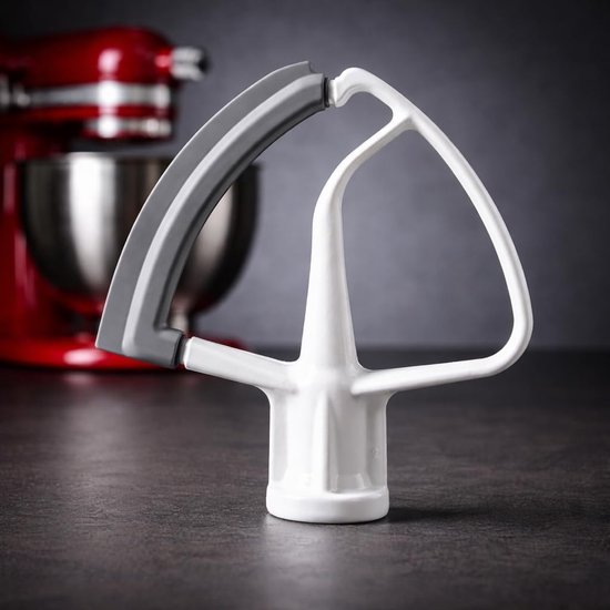 Flexi Roerder - Keukenmachine Accessoire - Efficiënt Mixen - Flexibele Siliconen Lip - 4.3L 4.8L Kom van Merkloos
