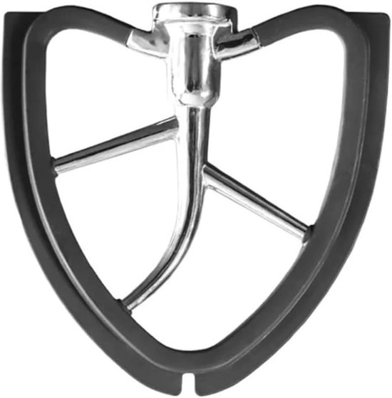 Flexi Roerstaaf - Keukenmachine Accessoire - Beslag Mixen - Unieke Twist Vorm - 16x16x1 cm van Merkloos