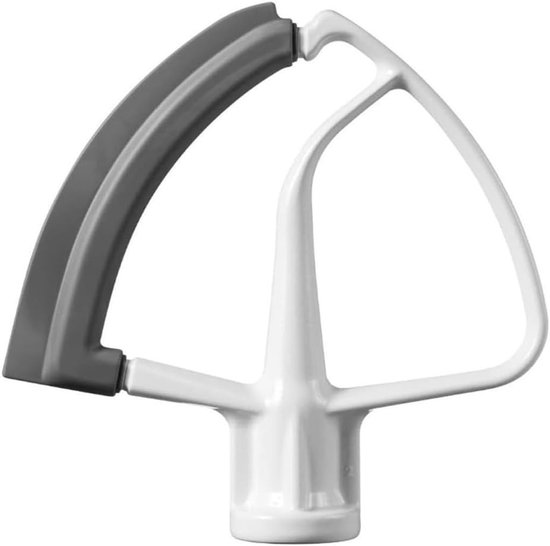 Flexibel roeropzetstuk met schraperrand voor 4,5-5 liter blenders, ideaal voor het roeren van bakcrème en beslag
