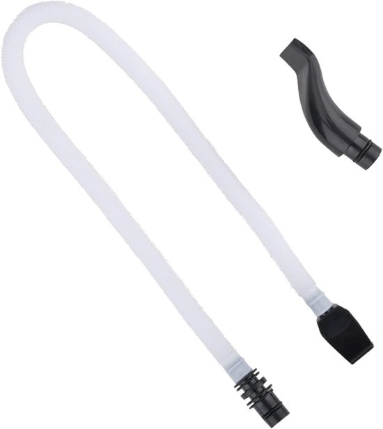 Flexibele 57 cm Melodica Slang - Vervangende Plastic Tube met Mondstuk voor Melodica, Ideaal voor Muziekonderwijs en Creatieve Spelervaring van Merkloos