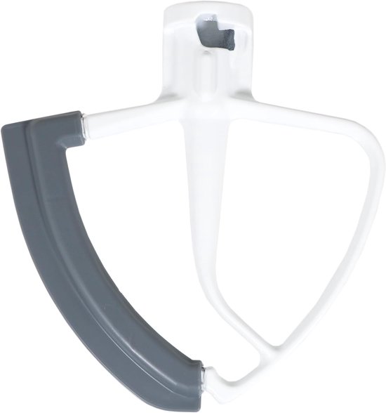 Flexibele Klopper - Keukenmachine Accessoire - Beslag Maken - Flexibele Rand - 15.6 cm Breed van Merkloos