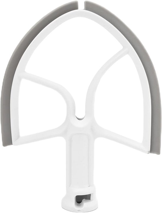 Flexibele Klopper voor Keukenmachine - Vervangende Mixer Accessoire voor 5QT en Bowl-Lift Mixers, Perfect voor Kloppen en Mengen