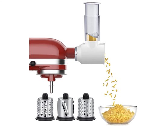 Flexibele Klopper voor KitchenAid 4.5-5 Qt – Siliconen Rand Beater – Accessoire voor Keukenmachine met Kantelbare Kop – Vaatwasserbestendig van Merkloos