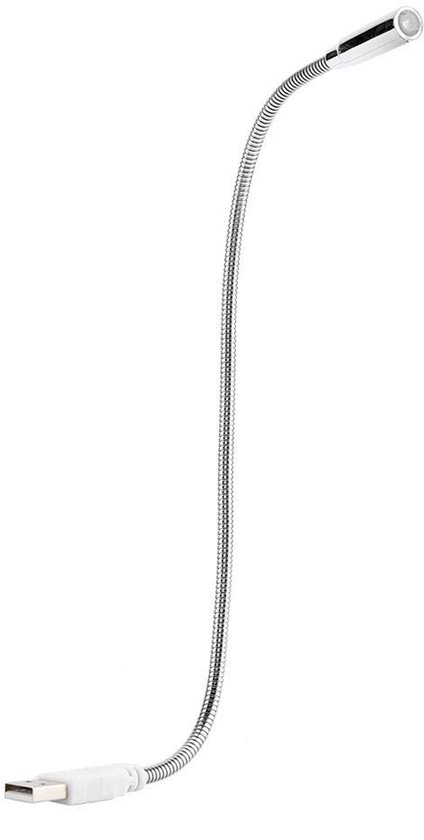 Flexibele neklamp, mini-USB-nachtlamp, LED-leeslamp, zwanenhals, heldere computerlamp, werklamp voor studeren, thuis, slaapkamer, laptop, notebook-pc