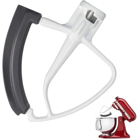 Flexibele Platen Mixer met Siliconen Randen voor Keuken Mixers - Ideaal Keukenaccessoire voor Efficiente Mengtoepassingen van Merkloos