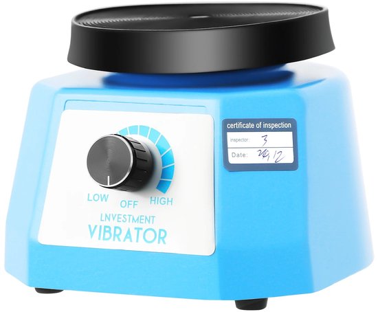 Flolife - Laboratorium Shaker - Mini Mengmachine - 70W - Variabele Snelheid - 110V/220V - 4 Inch - Schijfvibrator