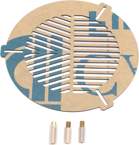 Focusing Mask voor Telescoop - Acryl Bahtinov Focusing Mask voor Astrofotografie en Diepe Ruimte, Geschikt voor Reflectoren en Refractoren van 100-140mm van Merkloos