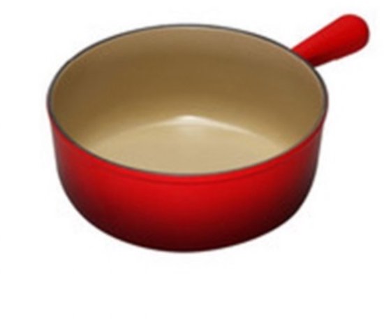 Fonduepan Le Creuset rood 22cm van Le Creuset