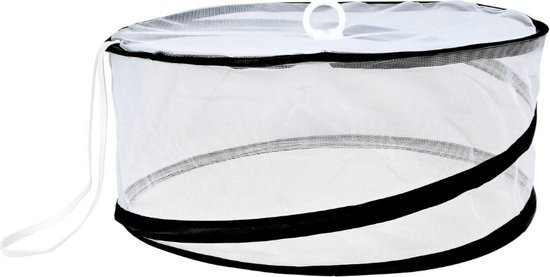 Foodcover Opvouwbaar - Rond - 37 x 15,5 cm - Anti Insecten Cover - Vliegenkap van FOO