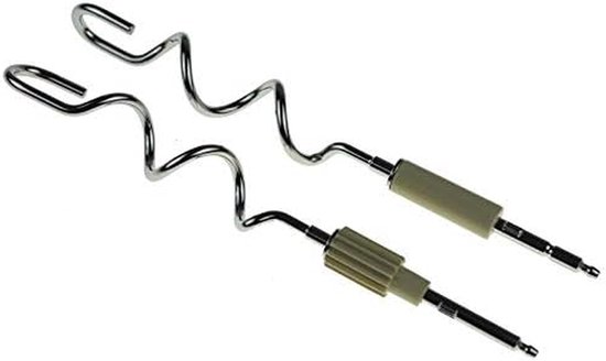 Freesstiften Keukenmachine - Mixer Accessoires - Bakken Voorbereiden - Origineel Product - 2 Stuks - Wit