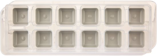 Freso Cijsblokvorm Kubus Transp Grijs 9,5x27xh3,8cm