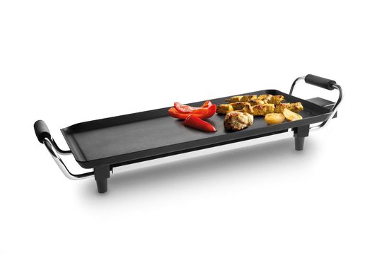 FRITEL Teppanyaki TY 1485 - Bakplaat / Tafelgrill - 40x22 cm - 1800W - 5 Standen - 2 tot 4 Pers. - Antiaanbak