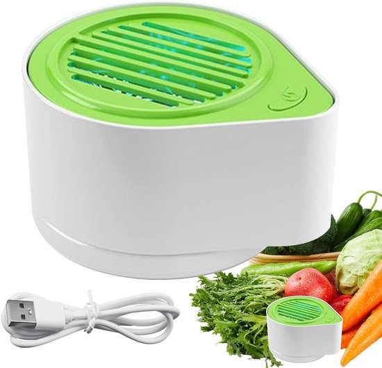 Fruit- en groentewasmachine, elektrisch reinigingsapparaat voor verse levensmiddelen, draadloze keukenhulp, automatisch keukenapparaat voor kersentomaten, druiven, aardbeien, frambozen, bessen