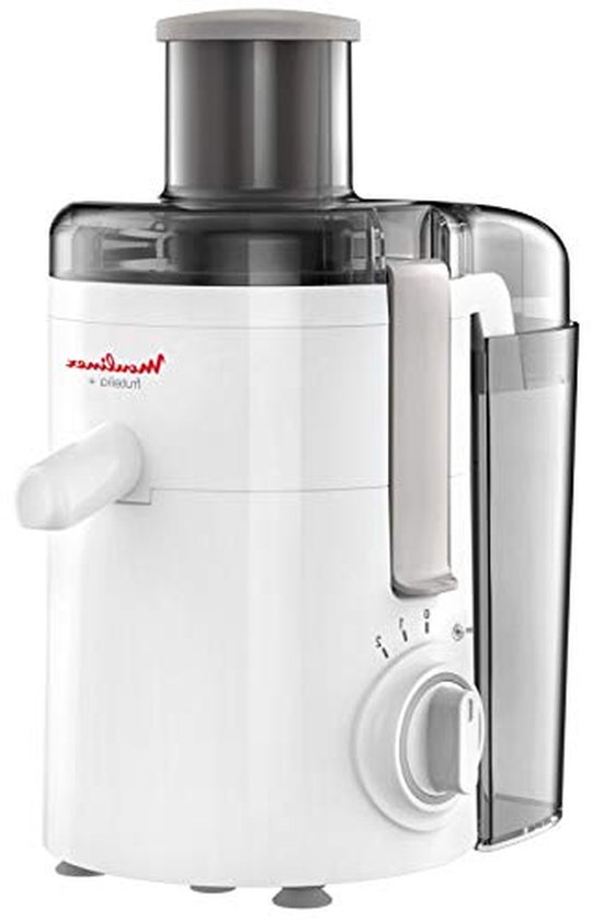 Fruithapjes Maken - Sapcentrifuge Slowjuicer - Gezonde Drankjes - Extra Brede Opening - 0.95 Liter - Zwart Transparant