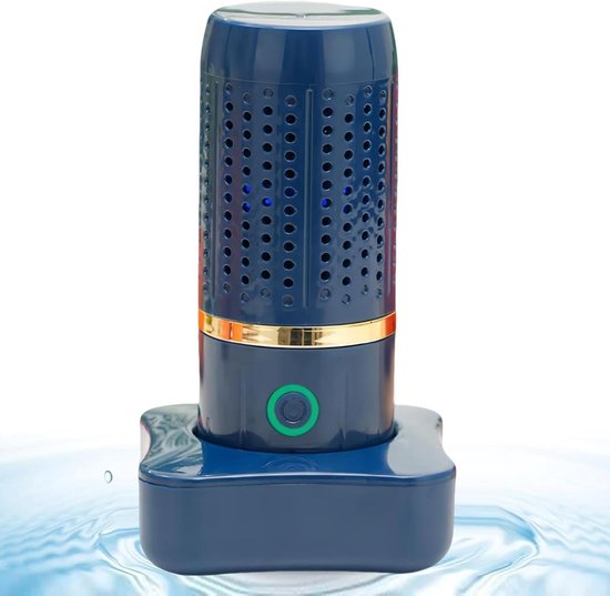 Fruitwasmachine - Draadloze Voedselzuiveraar Voor Groenten Vlees Rijst Zeevruchten | Draagbare Ultrasone Reiniger Voor Het Reinigen Van Keukenproducten | Voedselwasmachine - Multifunctioneel Reiniging - blauw