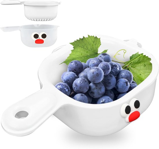 Fruitzeef 2-in-1 - Dubbele Laag - Afneembaar - Ideaal voor fruit en groenten - SnelShoppen
