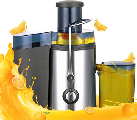Fuegobird L811 snelle sapcentrifuge - Power Juicer - RVS - 400watt - Zwart van Fuegobird