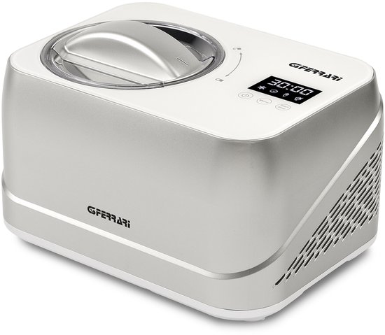 G3 Ferrari Neve, Traditionele ijsmachine, 1 l, 1 kommen, Roestvrijstaal, LCD, 0,6 kg