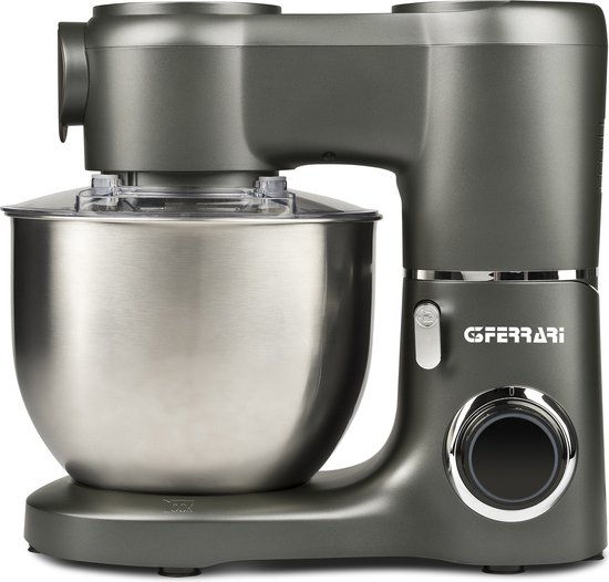 G3 Ferrari Pastaio Keukenmachine – Planetary Stand Mixer 7L – 6 Snelheden – 1800W – Inclusief Mengkom en Accessoires van Merkloos