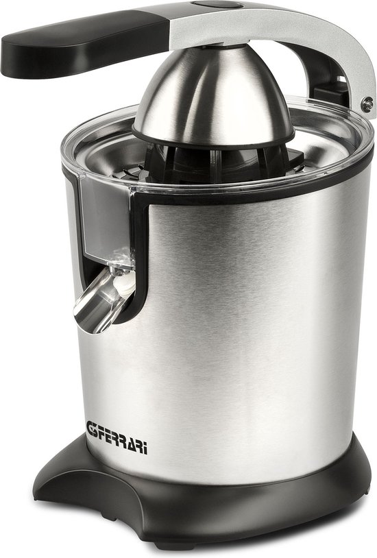 G3 Ferrari Ribera Inox – Citruspers 85W – Met Persarm – 2 Cones Groot & Klein – Anti-Druppeltuit – RVS Behuizing – 600 ml van Merkloos