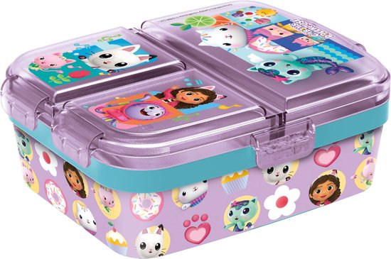 Gabby's Dollhouse Lunchbox met Meerdere Compartimenten van Gabby's Dollhouse