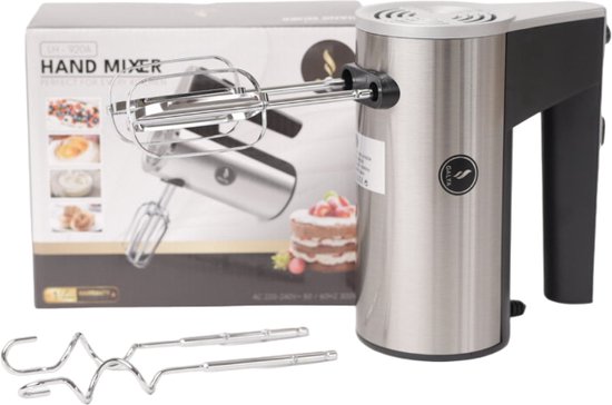 Galya cookware STAINLESS STEEL HAND MIXER - Galya cookware Mixeur de cuisine en acier inoxydable van Galya